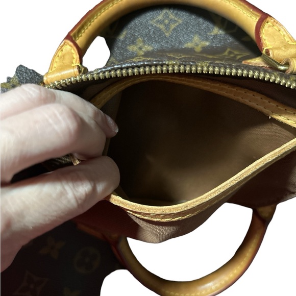 SOLD - Louis Vuitton Speedy 35 Bandolier, lock/key, Dust bag - Picture 12 of 14